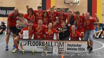 U17-Floorballer der Red Hocks Kaufering sind deutscher Meister