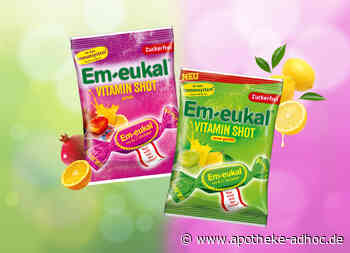 Vitamin Shot pink hat jetzt Pendant in Grün