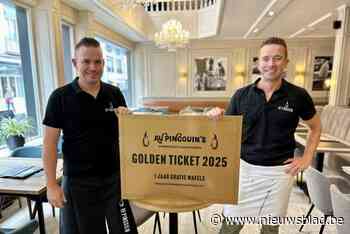 Au Pingouin bestaat 75 jaar, en dat gaan broers Michel (47) en Francis (44) uitgebreid vieren: “Gouden ticket is jaar lang gratis wafels”