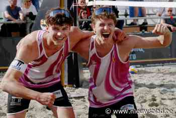 Kyan Vercauteren gaat met Alexy Humblet nipt onderuit in finale van BK Beachvolley: “We maakten net iets meer foutjes dan de tegenstander”