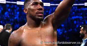 Anthony Joshua dedicates Desert Island Discs pick to Watford