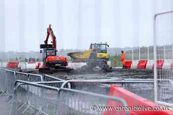 A189 Spine Road set to be closed for 34 hours at Blyth as part of Northumberland Line work