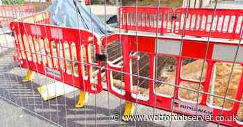 Langley Road reopening sooner than thought after 'void'