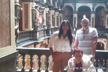 Antwerps cruisekoppel met MS ontvangen in stadhuis door schepen Beels: “Ze was mee met ons verhaal”