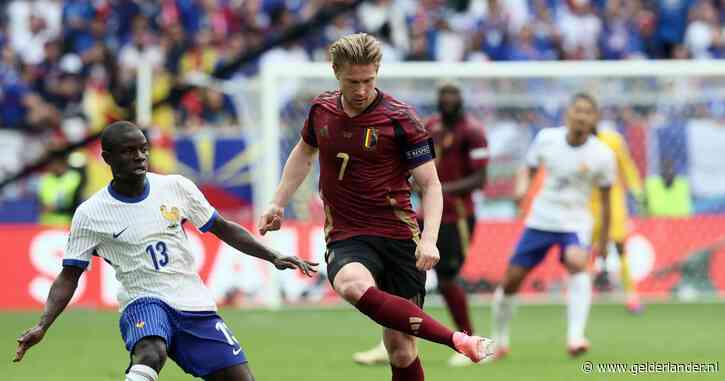 LIVE EK 2024 | België wordt beter: De Bruyne verrast de Franse doelman bijna, Thuram kopt net over