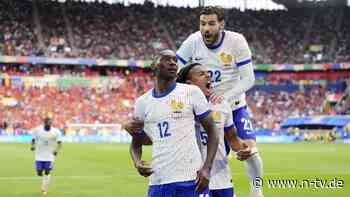 Last-Minute-Eigentor: Frankreich krampft sich gegen Belgien ins EM-Viertelfinale