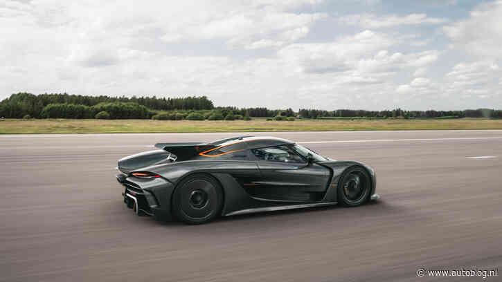 Koenigsegg Jesko verbreekt wereldrecord (zonder in de fik te vliegen)