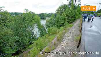 Hangrutsch in Landsberg: Die Gefahr bleibt