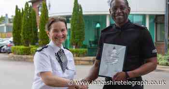 Police officer wins 'response officer of the year' award