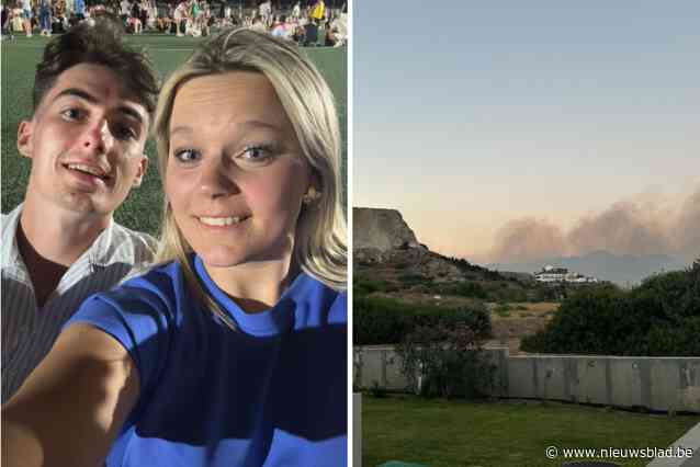 Vlaamse studente geëvacueerd uit Grieks hotel door bosbrand: “Belangrijkste spullen meegenomen en dan zijn we met bussen weggebracht”