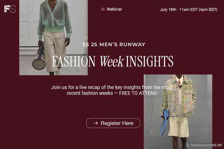 SS25 Men's Fashion Week Insights with Fashion Snoops
