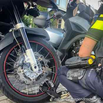 Flinke toename diefstal motorfietsen in regio Drechtsteden