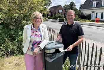 Oudenburg krijgt subsidie voor innovatief vuilnisbakkenplan: “Cijfers tonen dat aanpak werkt”