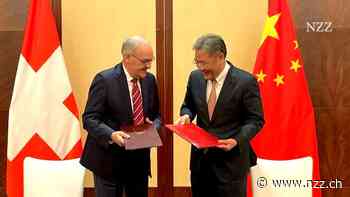 Bundesrat Guy Parmelin in China: «Wir reden auch über Zwangsarbeit»