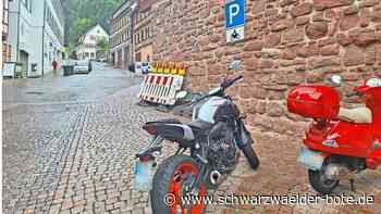 Motorradfahrer willkommen?: Wo Biker in Calw parken dürfen – und wo nicht
