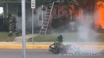 Watch: Pa. firefighters injured during bailout at house fire