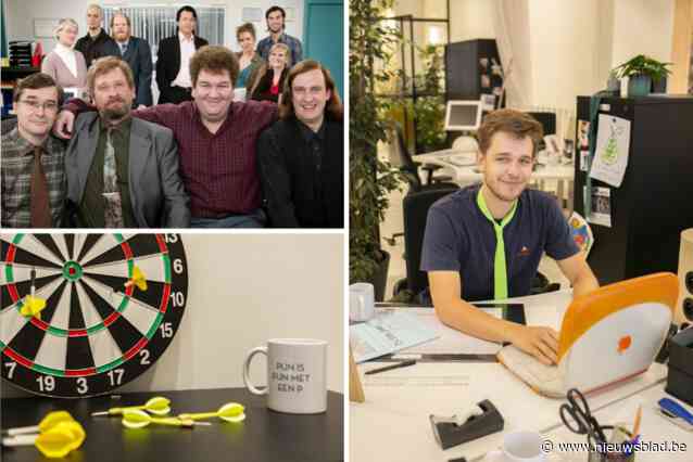 “Een dag ‘Het eiland’ niet gequoot, is een dag niet geleefd”: fans vieren populaire tv-reeks in coworking op Antwerpse Meir