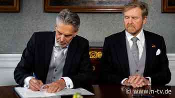 Von der Leyen gratuliert: König vereidigt rechtspopulistische Regierung in den Niederlanden