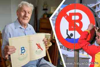 “Levens gered, maar ook zwemplezier ontnomen”: schilder die verbodsbord ontwierp, viert 100ste verjaardag