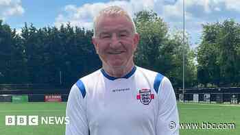Radio star Mike Sweeney, 76, to make England debut