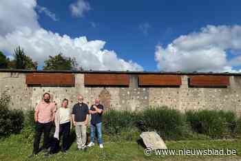 Gedicht van Peter Mangel Schots siert Leuvense troostmuur