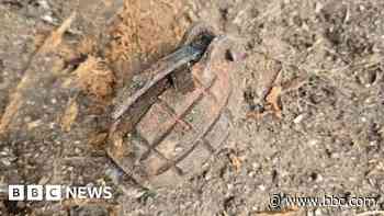 School evacuated as suspected grenade found nearby