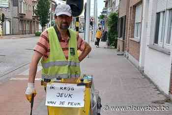 “Wie wil samen met mij vieze, giftige peuken rapen?”: Hemiksems bekendste zwerfvuilplukker zet No butts day-actie op