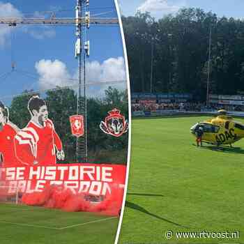 Politie verdenkt 27-jarige kraanmachinist uit Groningen van mislukte sfeeractie bij duel Stevo - FC Twente