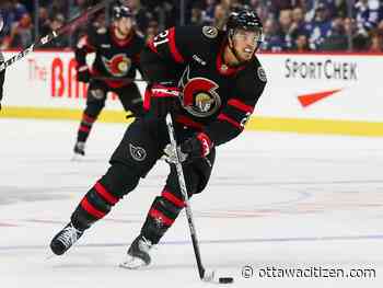 Senators shed salary by sending Mathieu Joseph to St. Louis