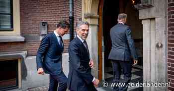 Bokkenpootjes bij de koning en namen lezen van de autocue: zo verliep de eerste dag van kabinet-Schoof