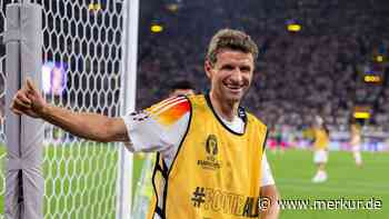Thomas Müller feiert EM-Stimmung - und macht ein großes Versprechen