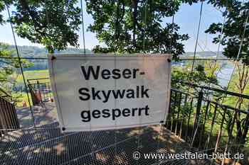 Skywalk in Beverungen ist wieder für Besucher geöffnet