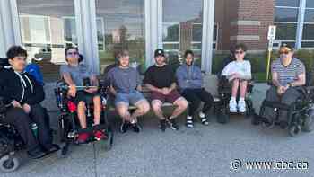 Calgary wheelchair hockey players stuck in London, Ont., after WestJet strike say stresses are mounting