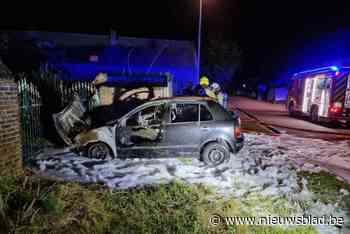 Amper week na vorige brand vat zelfde wagen opnieuw vuur: brandstichting niet uitgesloten