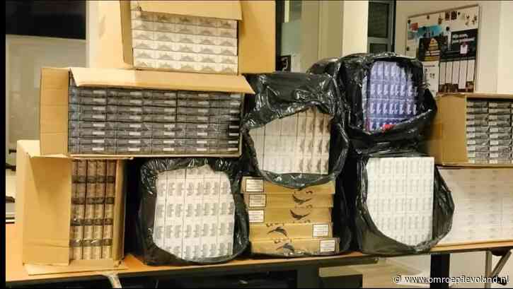 Rutten - Man valt op door rijgedrag, negeert stopteken en blijkt auto vol smokkelwaar te hebben