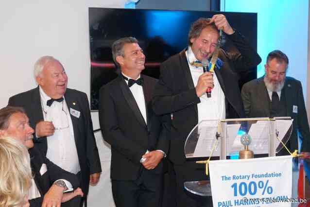 Steven De Backer is nieuwe voorzitter van Rotary Club Zottegem