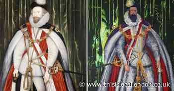 William Larkin swagger portraits reworked at Kenwood House