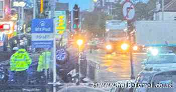 Two pedestrians sustain 'life-threatening injuries' in collision on Spring Bank