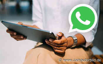 WhatsApp mit einem neuen praktischen Feature auf dem iPad