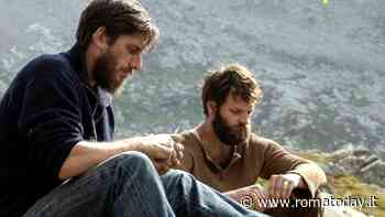 Alessandro Borghi e Luca Marinelli presentano "Le otto montagne" al Parco della Cervelletta