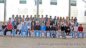 Gymnasium Altensteig: Am Ende war der Abi-Jubel groß