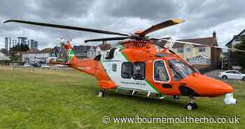 Woman airlifted to hospital after falling from Poole flyover