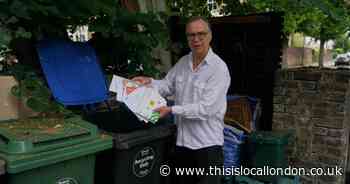 Kilburn man finds 35 undelivered letters dumped in bin