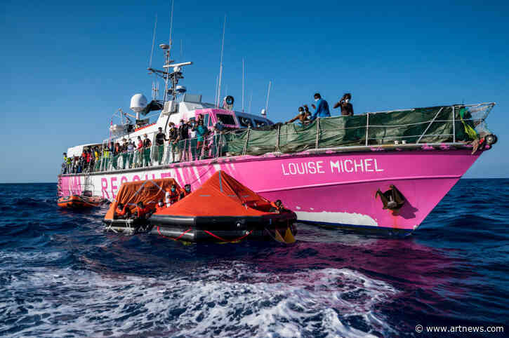 Banksy Fires Back at UK Home Secretary After Being Criticized for ‘Vile’ Glastonbury Artwork