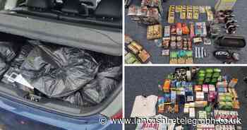 Police find bags of goods stolen from multiple superstores
