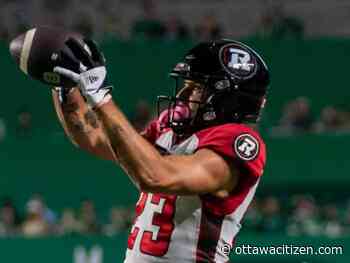 Redblacks' Acklin emerges from concussion protocol with abilities, sense of humour intact