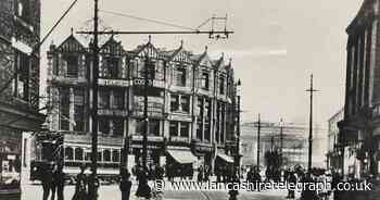 Blackburn when trams were main form of transport for many