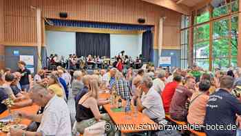 MV Gündringen: Gute Stimmung beim  Steinach-Hock