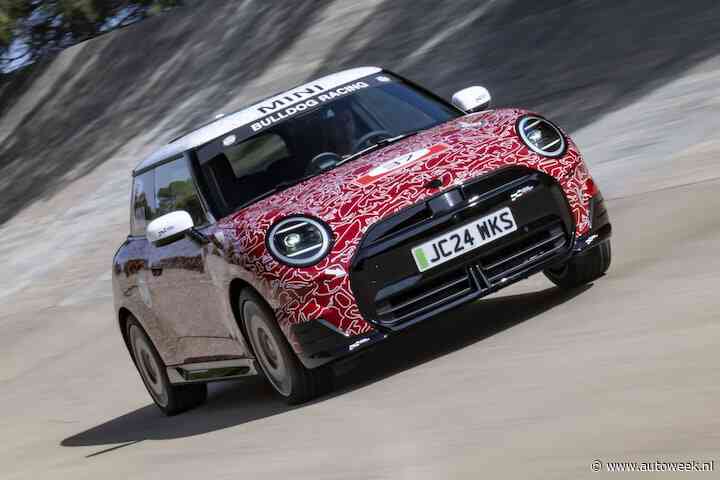 Mini John Cooper Works E mag zich op Goodwood bewijzen