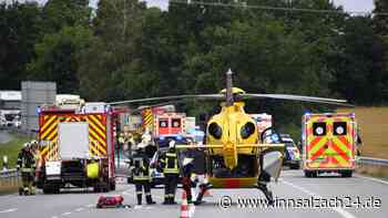 Schwerer Unfall auf B299: Auto kracht in Gegenverkehr – Fahrer schwer verletzt